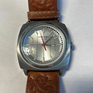 Diesel Mens Leather Watch